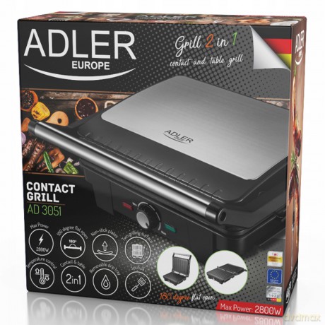 Grill elektryczny XL Adler AD 3051