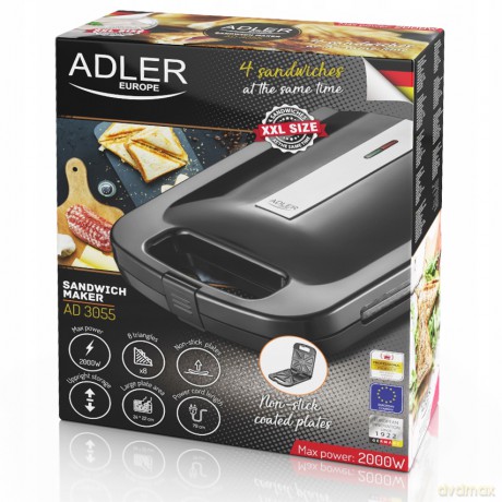 Opiekacz do kanapek Adler AD 3055