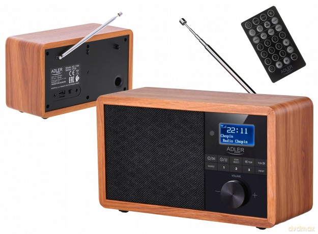 Radio Dab + Bluetooth Adler AD 1184
