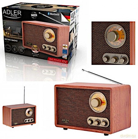 Retro Radio z Bluetooth Adler AD 1171