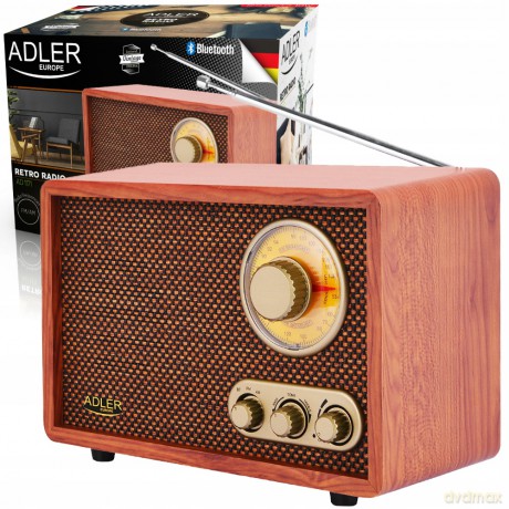 Retro Radio z Bluetooth Adler AD 1171