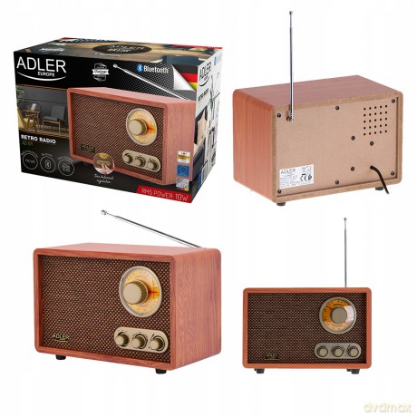 Retro Radio z Bluetooth Adler AD 1171