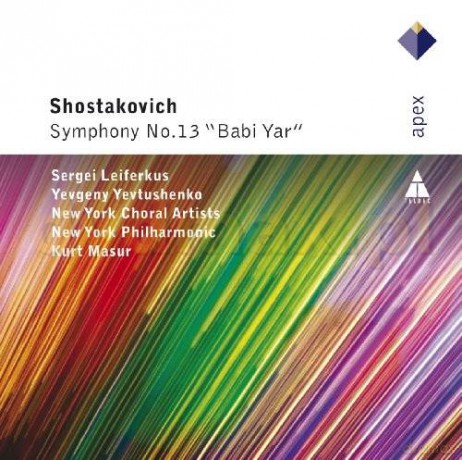 Sergei Leiferkus/Yevtushenko: Shos:Symphonie No.13 Babi Yar [CD]
