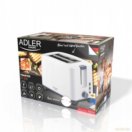 Toster 2 kromki Adler AD 3216