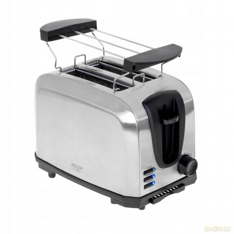 Toster z rusztem do bułek Adler AD 3222