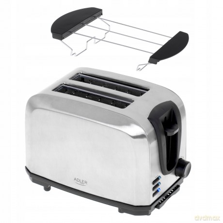 Toster z rusztem do bułek Adler AD 3222