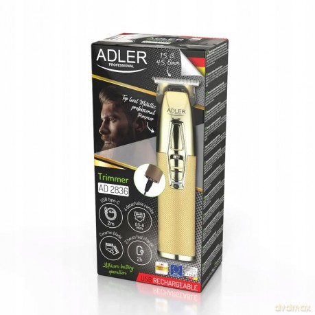 Trymer profesjonalny - USB Adler AD 2836g