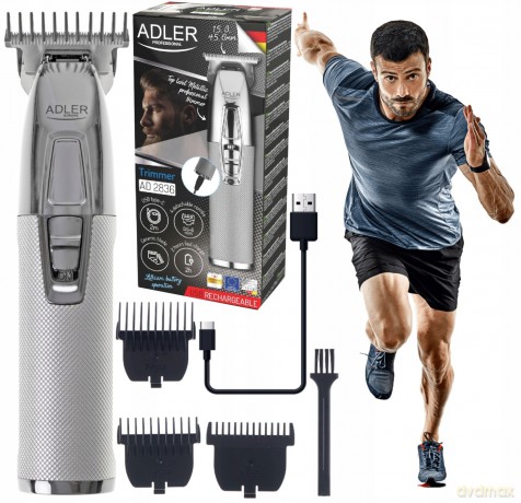 Trymer profesjonalny - USB Adler AD 2836s