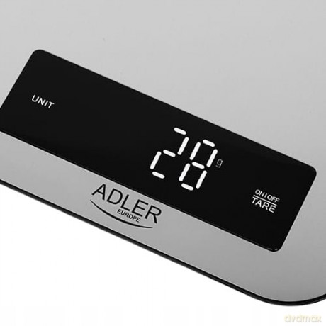 Waga kuchenna INOX - LED - duża Adler AD 3174