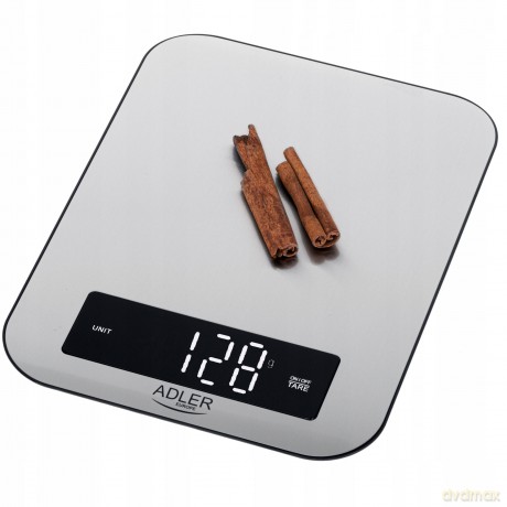 Waga kuchenna INOX - LED - duża Adler AD 3174