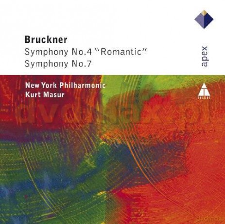 Kurt Masur/Nyp: Bruc:Symphony No.4&7 [2CD]