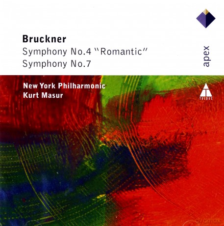Kurt Masur/Nyp: Bruc:Symphony No.4&7 [2CD]