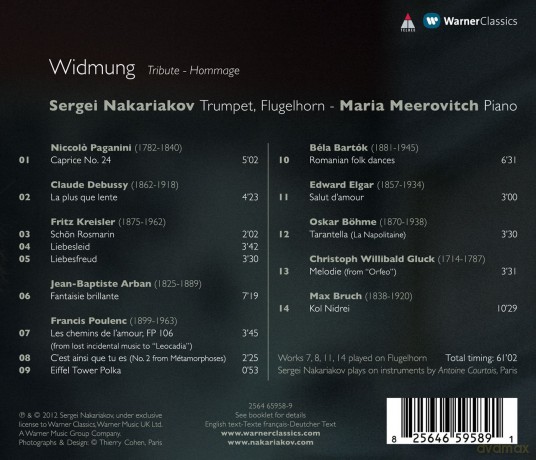 Sergei Nakariakov/Meerovitch: Paga:Widmung [CD]