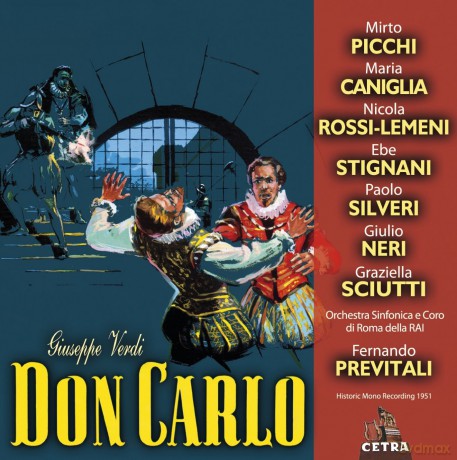 Mirto Picchi/Maria Caniglia: Verd:Don Carlos [3CD]