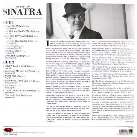 Frank Sinatra: Best Of (Coloured) [Winyl]