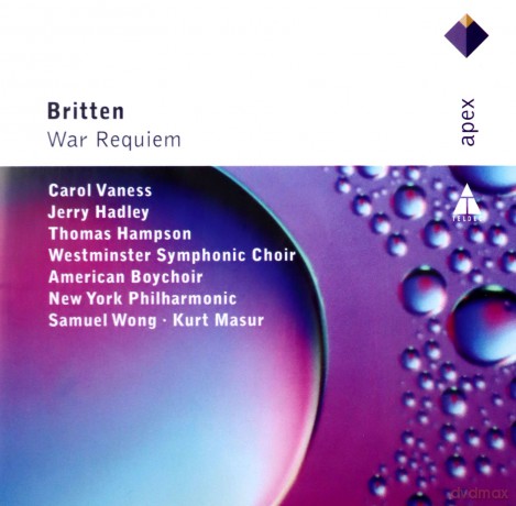 Carol Vaness.Jry Adley/Hamp: Brit:War Requiem [2CD]