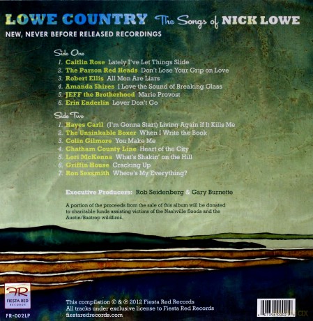 Lowe Country-The Songs Of Nick [WINYL]