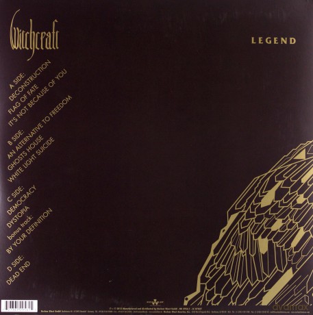 Witchcraft: Legend [2xWINYL]