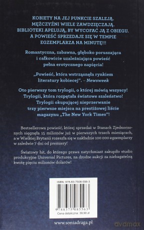 Pięćdziesiąt twarzy Greya - E L James [KSIĄŻKA]