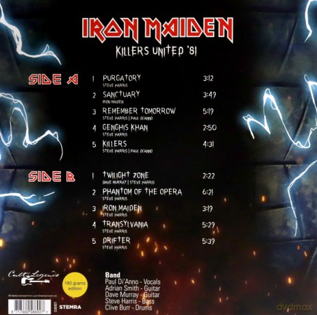 Iron Maiden: Killers United 81 [Winyl]