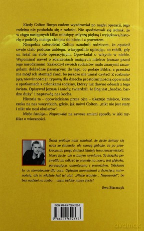 Niebo istnieje... Naprawdę! - Todd Burpo [KSIĄŻKA]