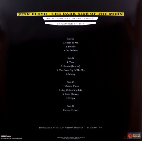 Pink Floyd: Live At The Empire Pool 1974 (Silver/White Splatter) [2xWinyl]