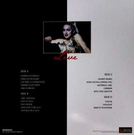 Madonna: Live In Dallas 7Th May 1990 (Coloured) [2xWinyl]