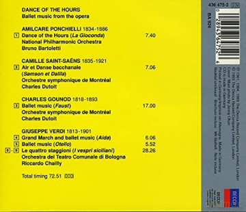 Chailly/Dutoit.+: Various: Dance Of The Hours [CD]