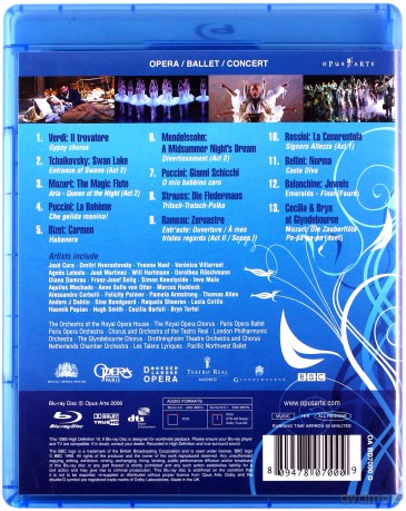 The Blu-ray experience - Opera & ballet [Blu-Ray]
