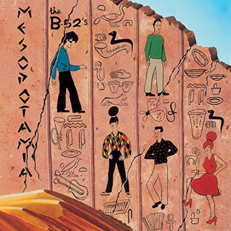 B-52s: Mesopotamia (Ultra Clear/Orange Splatter) (Rocktober) [Winyl]