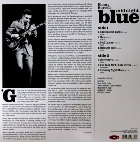 Kenny Burrell: Midnight Blue (Coloured) [Winyl]