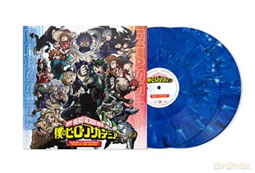 My Hero Academia: Season 5 soundtrack (Opaque Blue Marble/Red Marble) (Yuki Hayashi) [2xWinyl]
