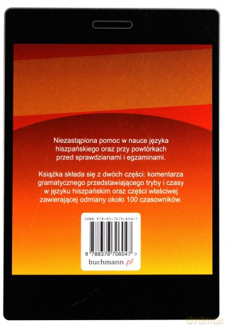 Czasowniki hiszpańskie z odmianami "B" Buchmann [KSIĄŻKA]