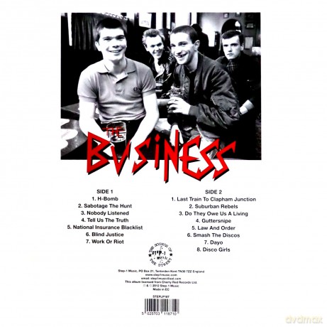 Business: Smash The Discos (Limited Blue) [Winyl]