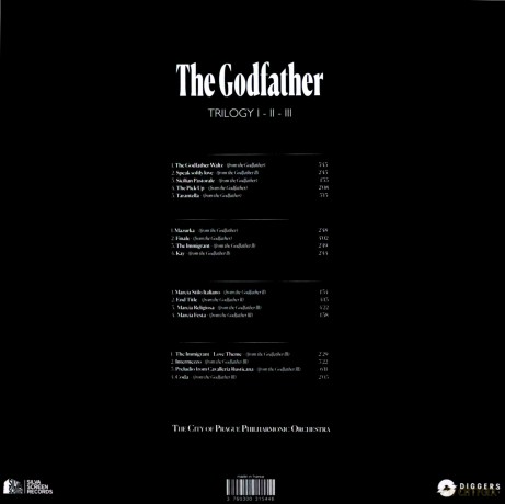 The Godfather Trilogy (Red/White Splatter) (City Of Prague Philharmonic Orchestra) [Winyl]