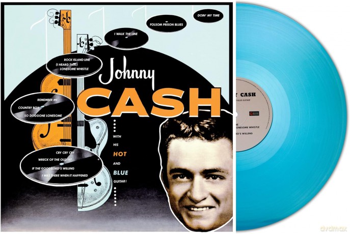 Johnny Cash: With His Hot And Blue Guitar (Coloured) [Winyl]