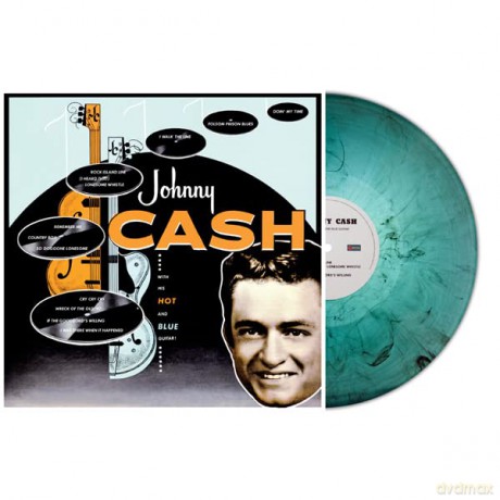 Johnny Cash: With His Hot And Blue Guitar (Marble) [Winyl]