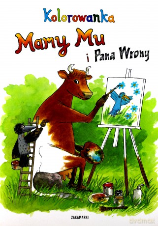 Kolorowanka Mamy Mu i Pana Wrony [KSIĄŻKA]