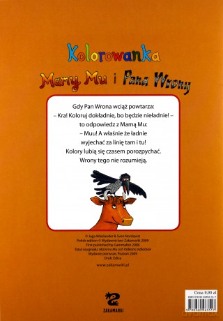 Kolorowanka Mamy Mu i Pana Wrony [KSIĄŻKA]