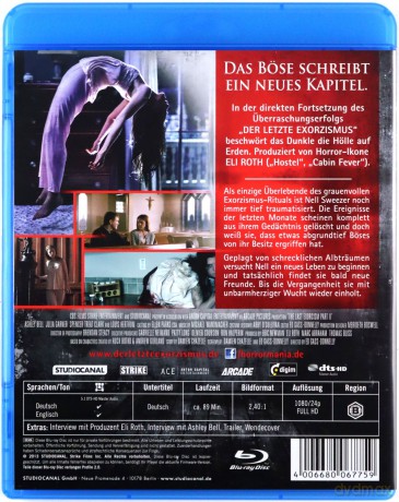 The Last Exorcism Part II (Ostatni egzorcyzm: Część 2) [Blu-Ray]
