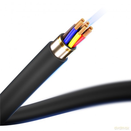 3mk Hyper Silicone Cable C to C 2m 100w Black [KABEL]