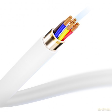 3mk Hyper Silicone Cable C to C 2m 100w White [KABEL]