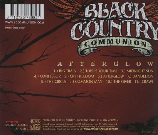 Black Country Communion: Afterglow [CD]