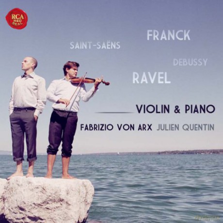 Fabrizio von  Arx: French Impressionists: Ravel, Franck, Saint-Saëns, Debussy - Violin Sonatas [CD]