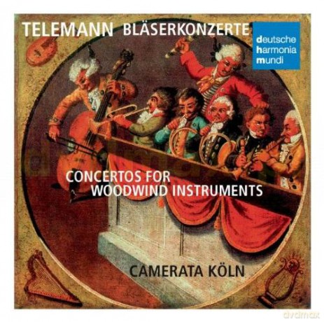 Camerata Koln: Telemann: Concertos for Woodwind Instruments [CD]