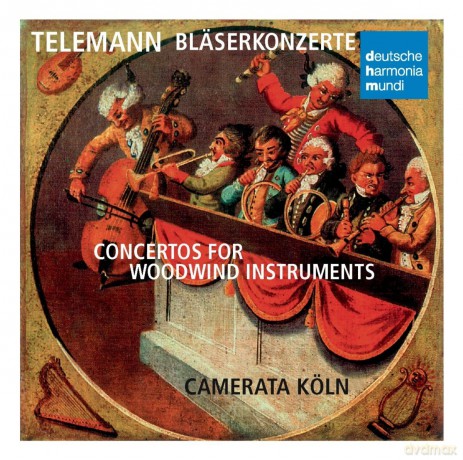 Camerata Koln: Telemann: Concertos for Woodwind Instruments [CD]