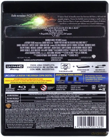 Harry Potter i Insygnia Śmierci: Część II [Blu-Ray 4K]+[Blu-Ray]