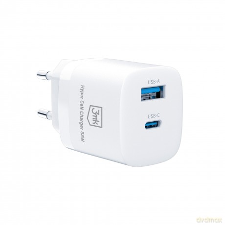 Ładowarka sieciowa 3mk Hyper GaN Charger 33W