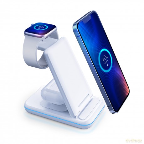 3mk Hyper Wireless Charger 3w1 15W Bezprzewodowa ładowarka