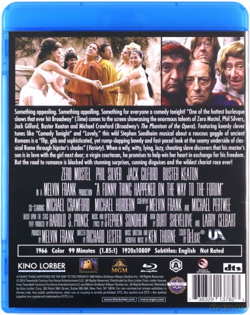 A Funny Thing Happened on the Way to the Forum (Zabawna historia wydarzyła się w drodze na forum) [Blu-Ray]